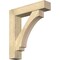 Ekena Millwork Imperial Block Rough Sawn Bracket w/ Offset Brace, Douglas Fir, 8"W x 36"D x 40"H BKT0806X36X40IMP05RDF - alternate 1